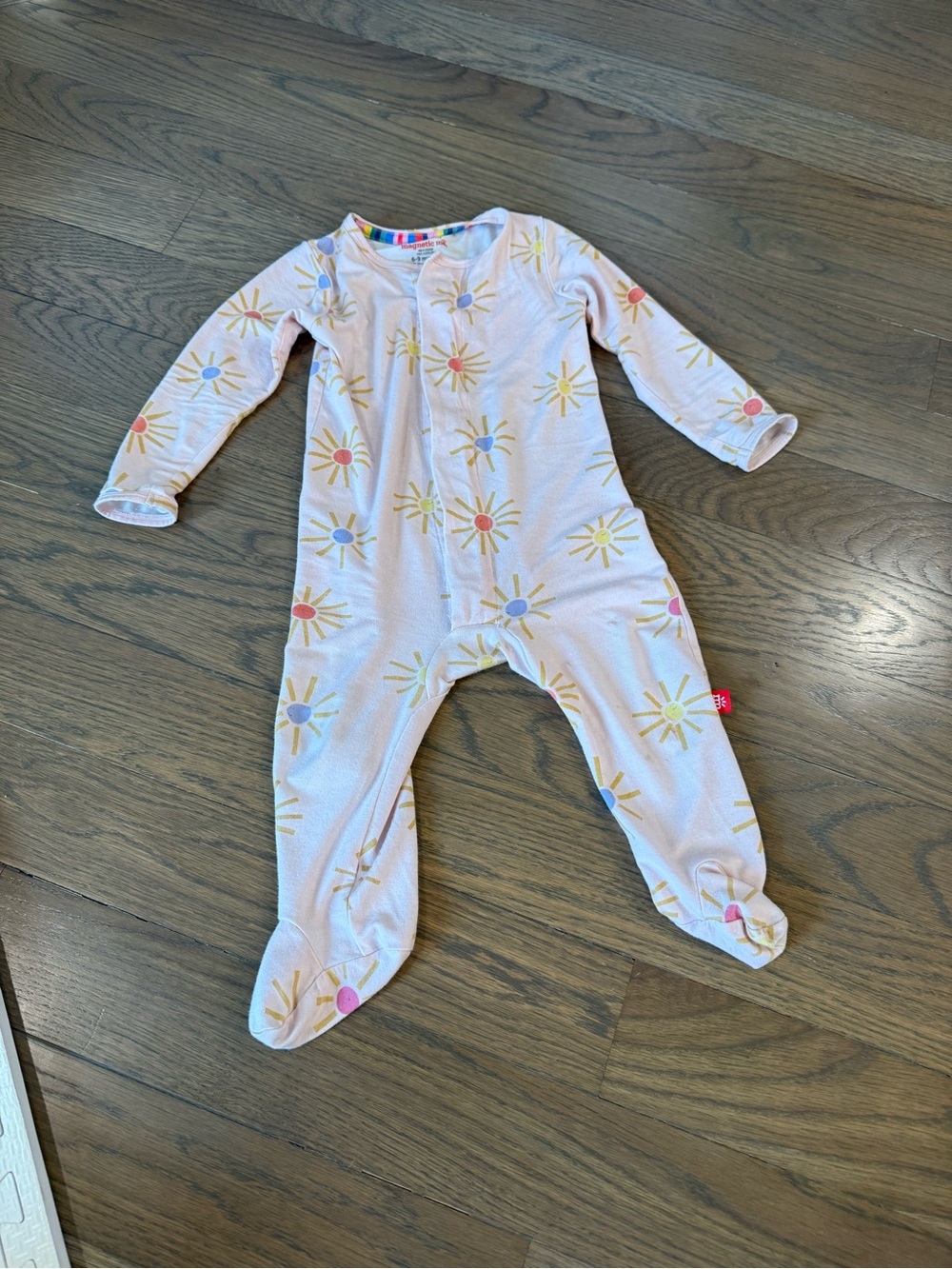 Magnetic Me Sun Print Footed One-Piece 6-9M